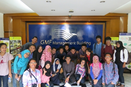 Koperasi Siswa Bangsa: Mempelajari Industri Pesawat Terbang Bersama GMF Aeroasia